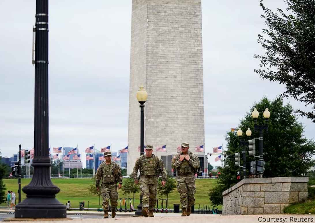 Troops in DC: Security or Show of Power?