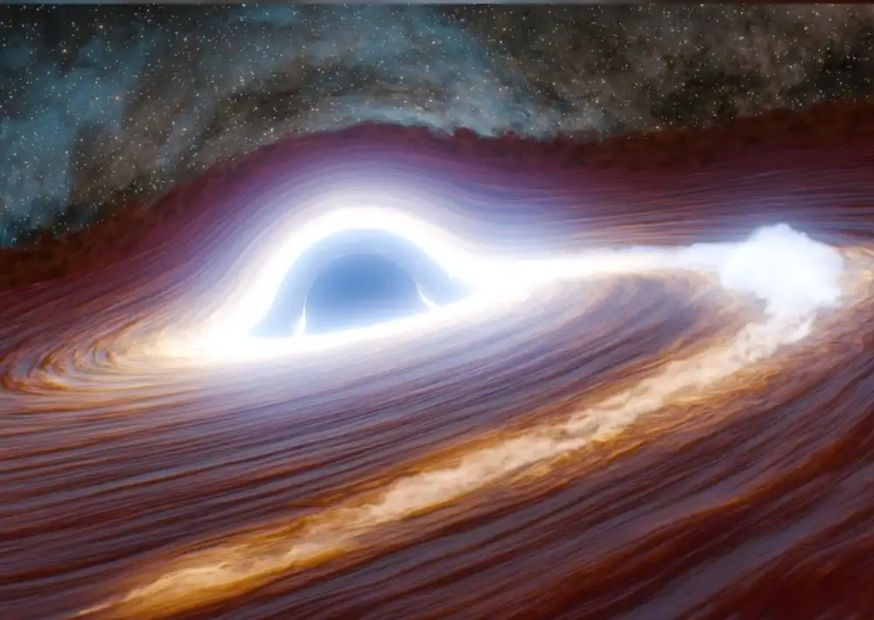 Black Hole Devours Star, Ignites Flare Brighter Than 10 Trillion Suns