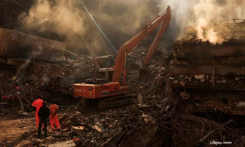 Death Toll Mounts as Rescuers Uncover Dozens of Bodies in Karachi Building Collapse