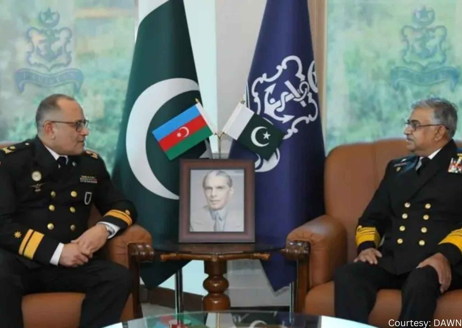 Pakistan and Azerbaijan Naval Chiefs Agree to Expand Defence and Maritime Cooperation